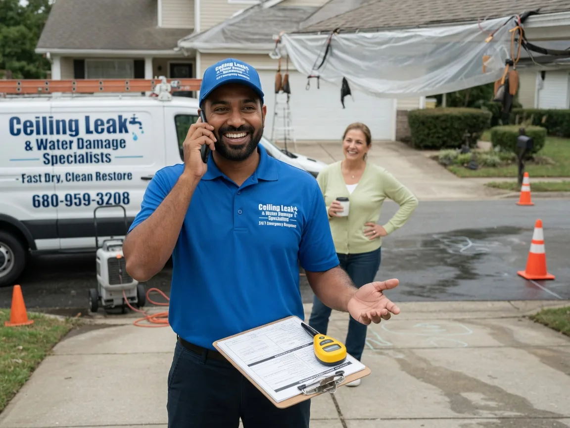 Ceiling Leak Cleanup Pentress, WV FAQs